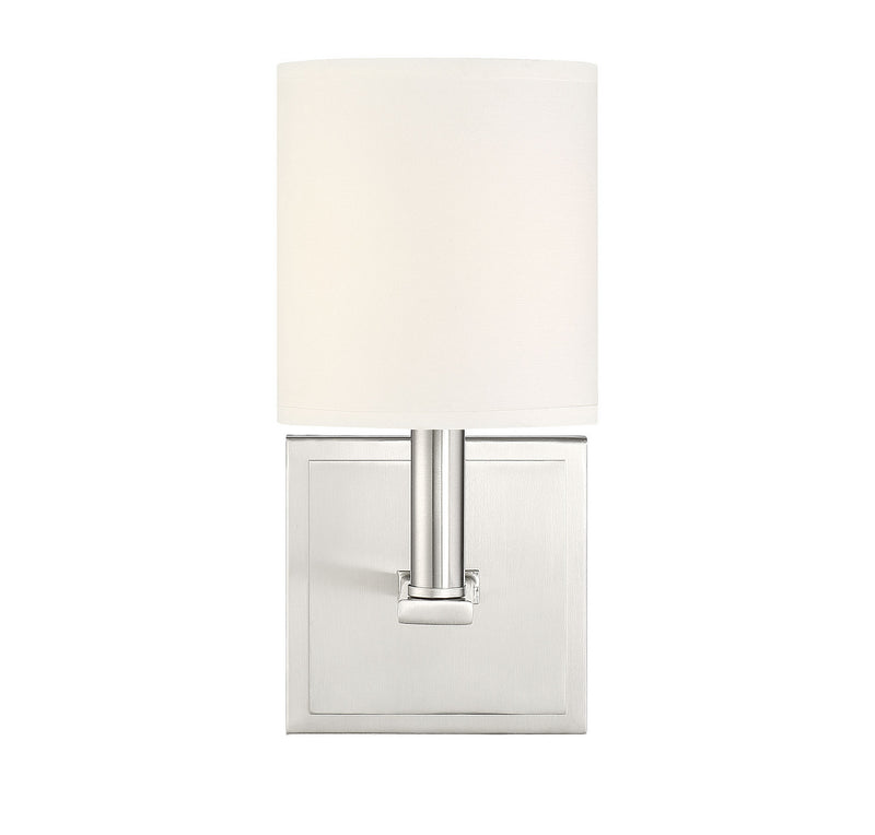 Savoy House 9-1200-1-SN One Light Wall Sconce, Satin Nickel (5)