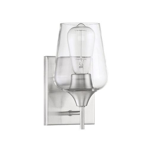 Savoy House 9-4030-1-SN One Light Wall Sconce, Satin Nickel (2)