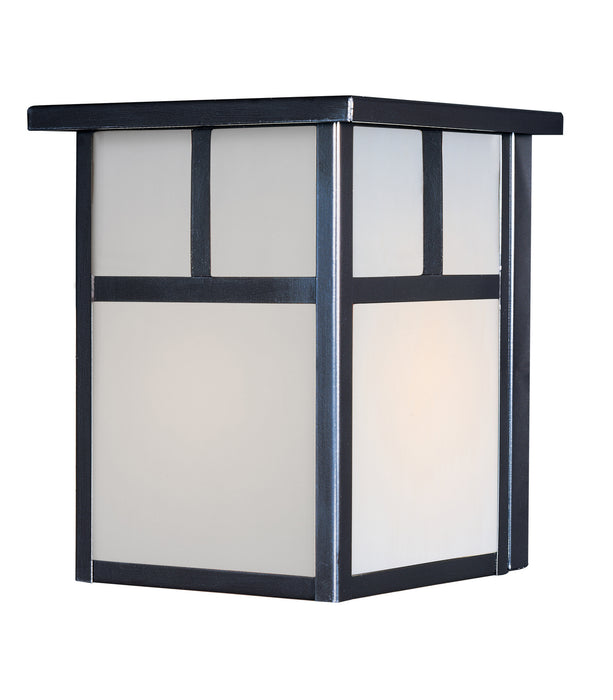 Maxim 4050WTBK Coldwater One Light Outdoor Wall Lantern, Black Main Image.jpg