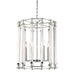 Hudson Valley 2818-PN Haddon Six Light Pendant, Polished Nickel Main Image.jpg