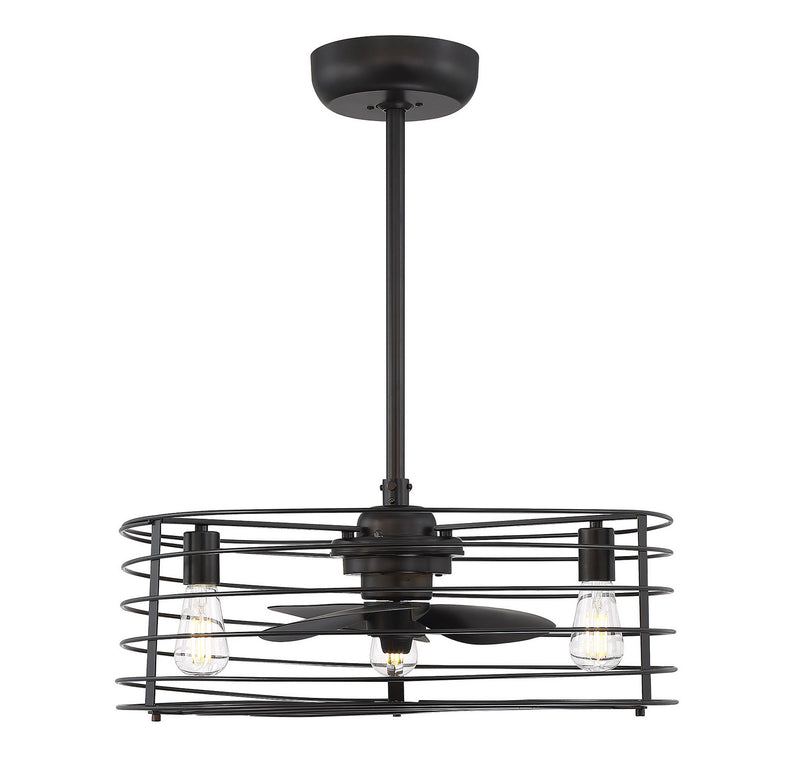 Shoppers Lighting SH2007ORB Jasmine Three Light Fandelier, Oil Rubbed Bronze Alternate Image 2.jpg