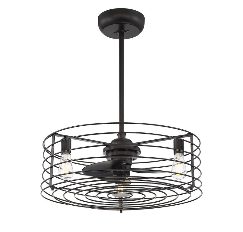 Shoppers Lighting SH2007ORB Jasmine Three Light Fandelier, Oil Rubbed Bronze Alternate Image 3.jpg
