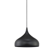 Shoppers Lighting SH70075MBK Mckenna One Light Mini Pendant, Matte Black Alternate Image.jpg