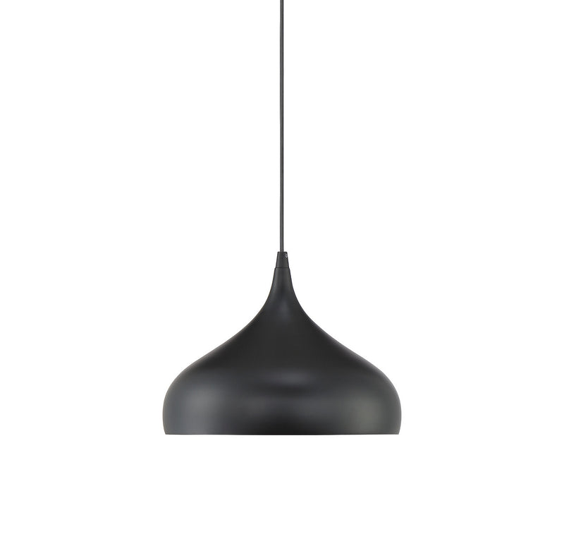 Shoppers Lighting SH70075MBK Mckenna One Light Mini Pendant, Matte Black Alternate Image 2.jpg