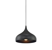 Shoppers Lighting SH70075MBK Mckenna One Light Mini Pendant, Matte Black Alternate Image 3.jpg