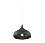Shoppers Lighting SH70075MBK Mckenna One Light Mini Pendant, Matte Black Alternate Image 4.jpg