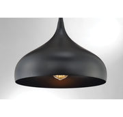 Shoppers Lighting SH70075MBK Mckenna One Light Mini Pendant, Matte Black Alternate Image.jpg