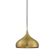 Shoppers Lighting SH70075NB Mckenna One Light Mini Pendant, Natural Brass Alternate Image.jpg