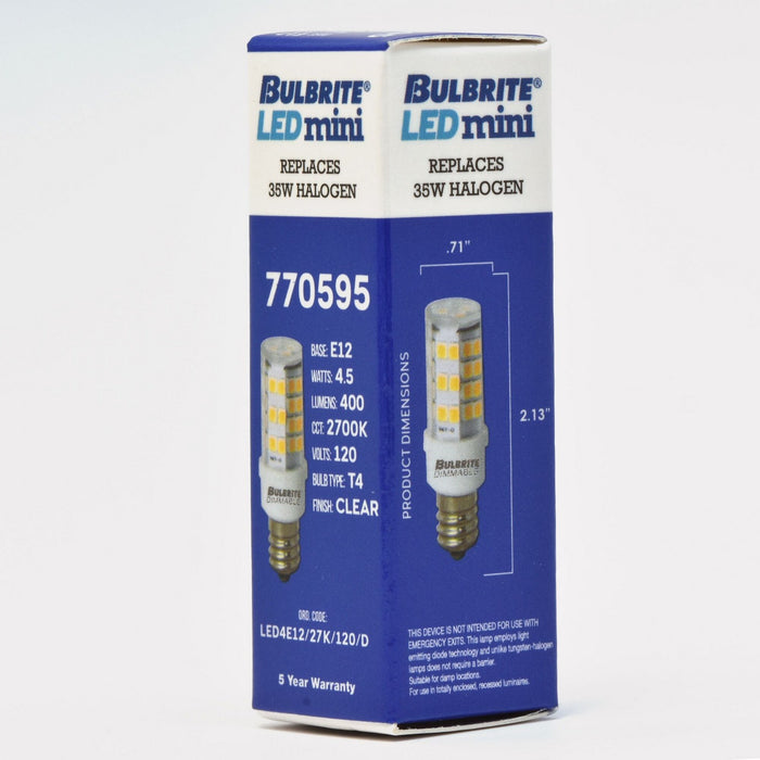 Bulbrite 770595 Specialty Light Bulb Clear Alternate Image.jpg