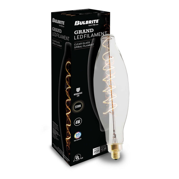 Bulbrite 776306 Filaments: Light Bulb Clear Alternate Image.jpg