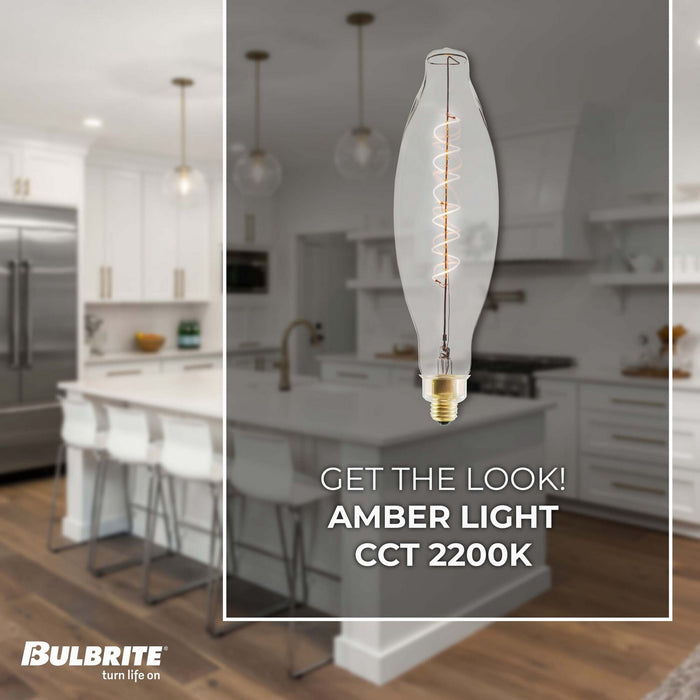 Bulbrite 776306 Filaments: Light Bulb Clear Alternate Image 2.jpg