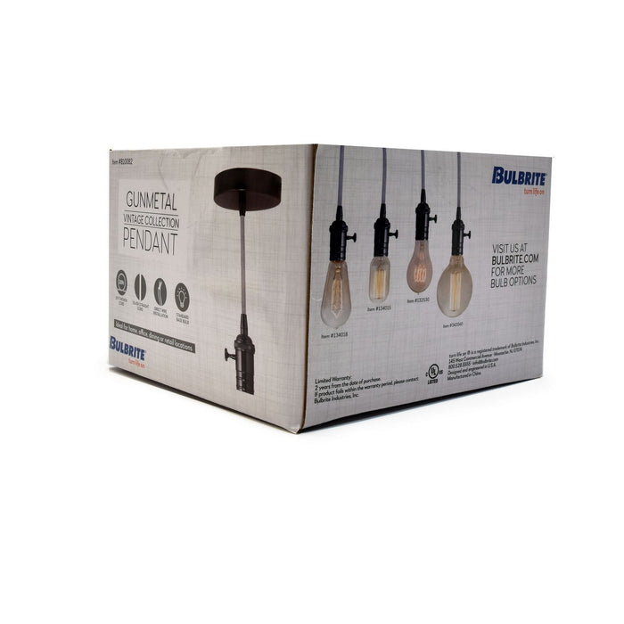Bulbrite 810082 Pendants Pendant Gunmetal Alternate Image 2.jpg