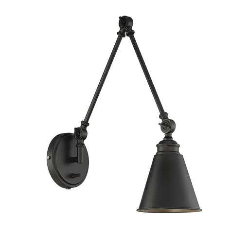 Savoy House 9-961CP-1-89 One Light Wall Sconce, Matte Black (2)