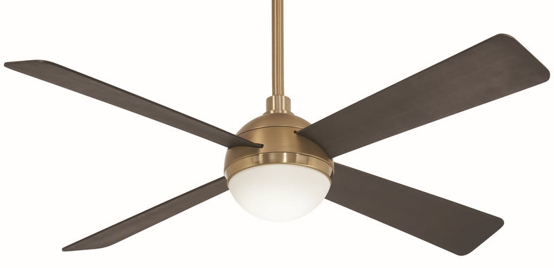 Minka-Aire F623L-BBR/SBR 54" Ceiling Fan, Brushed Brass/Soft Brass