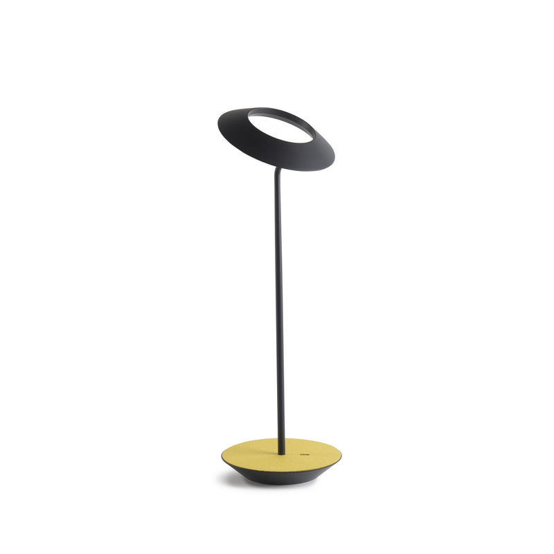 Koncept RYO-SW-MTB-HDF-DSK Royyo LED Desk Lamp, Matte Black Body, Honeydew Felt Main Image.jpg