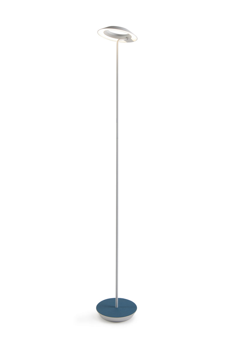 Koncept RYO-SW-MWT-AZF-FLR Royyo LED Floor Lamp, Matte White Body, Azure Felt Main Image.jpg