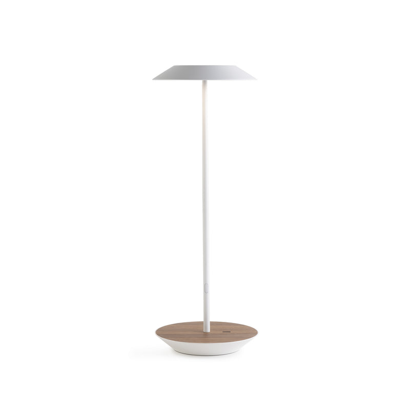 Koncept RYO-SW-MWT-OWT-DSK Royyo LED Desk Lamp, Matte White Body, Oiled Walnut Main Image.jpg