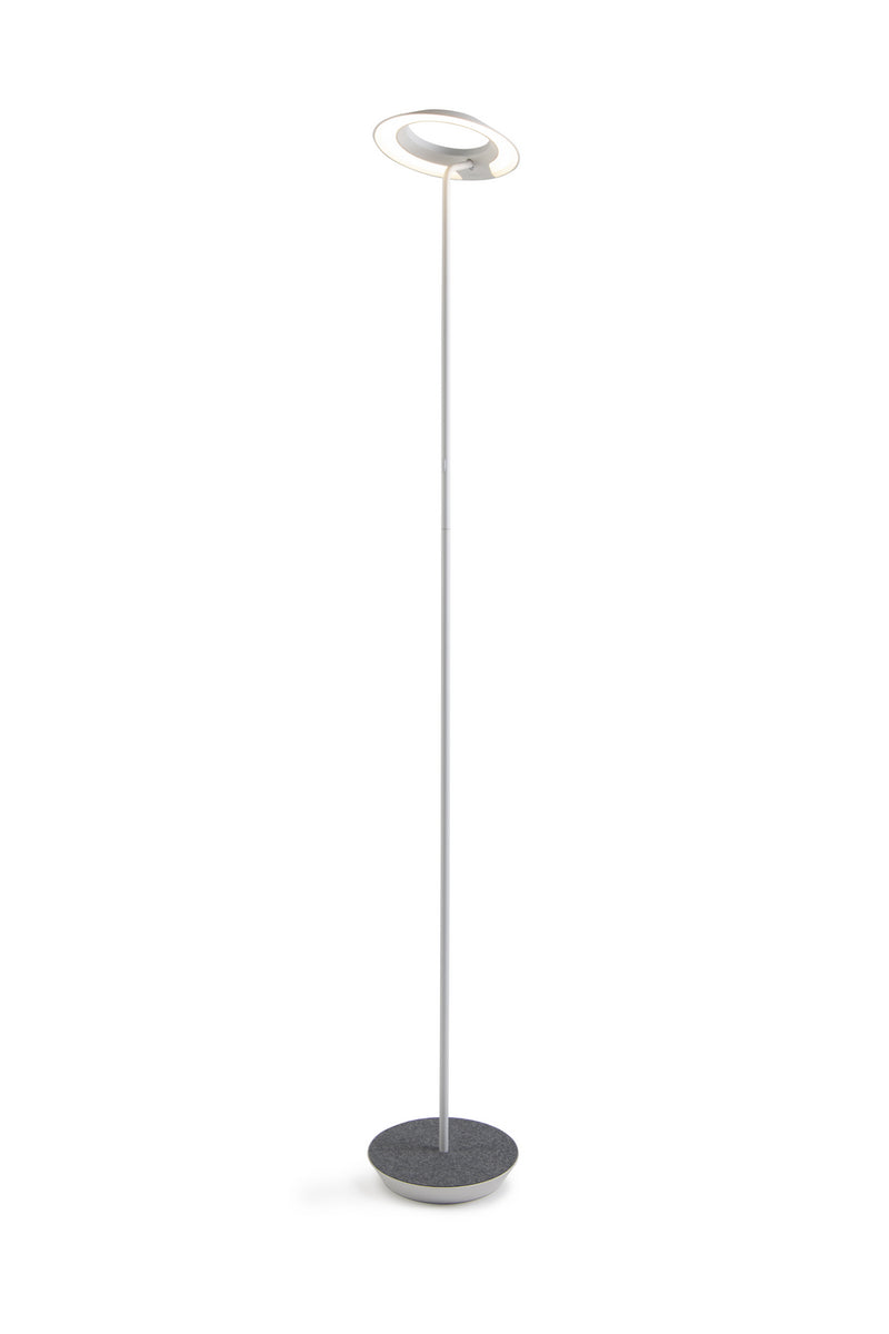 Koncept RYO-SW-MWT-OXF-FLR Royyo LED Floor Lamp, Matte White Body, Oxford Felt Main Image.jpg