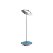 Koncept RYO-SW-SIL-AZF-DSK Royyo LED Desk Lamp, Silver Body, Azure Felt Main Image.jpg