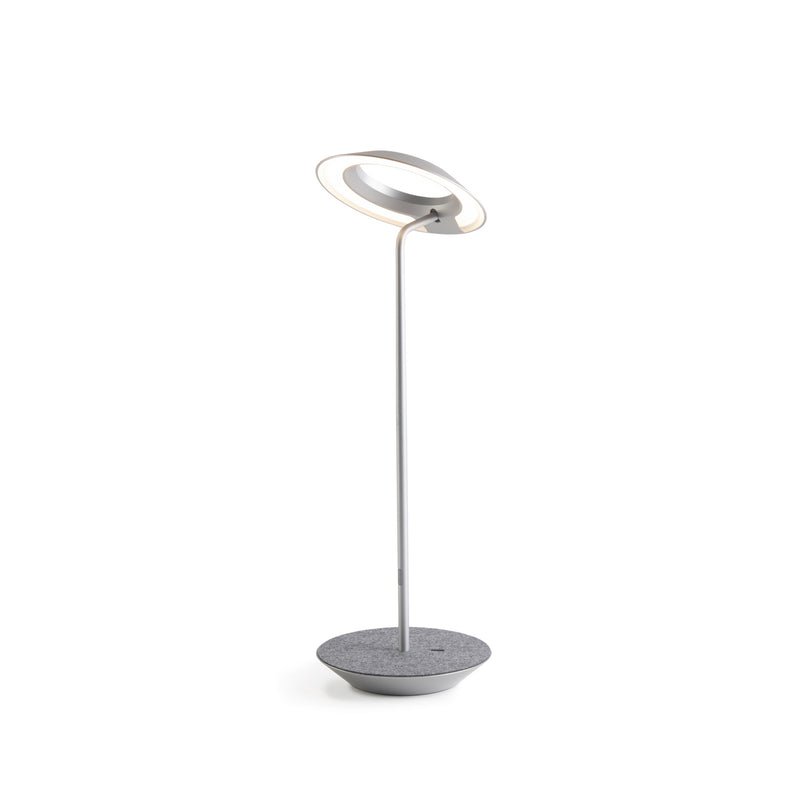 Koncept RYO-SW-SIL-OXF-DSK Royyo LED Desk Lamp, Silver Body, Oxford Felt Main Image.jpg