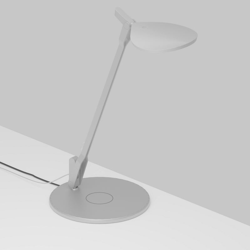 Koncept SPY-W-SIL-USB-QCB Splitty LED Desk Lamp, Silver Main Image.jpg