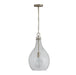 Capital Lighting 333813BN-472 Rabun One Light Pendant, Brushed Nickel Main Image.jpg