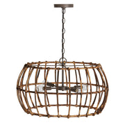 Capital Lighting 335742BY Sanibel Four Light Pendant, Blazed Rattan and Nordic Grey Main Image.jpg
