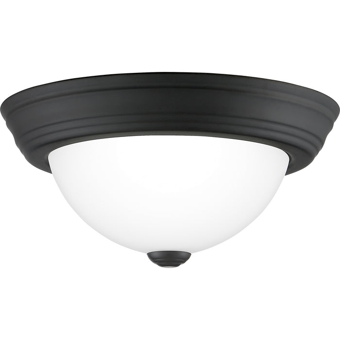 Quoizel ERW1611MBK Erwin One Light Flush Mount, Matte Black Main Image.jpg