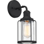 Quoizel LUD8605EK Ludlow One Light Bath, Earth Black Main Image.jpg