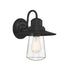 Quoizel RAD8410MBK Radford One Light Outdoor Wall Lantern, Matte Black Main Image.jpg