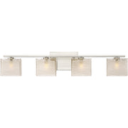 Quoizel WCP8604BN Westcap Four Light Bath Fixture, Brushed Nickel Main Image.jpg