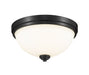 Z-Lite 443F2-MB Ashton Two Light Flush Mount, Matte Black Main Image.jpg