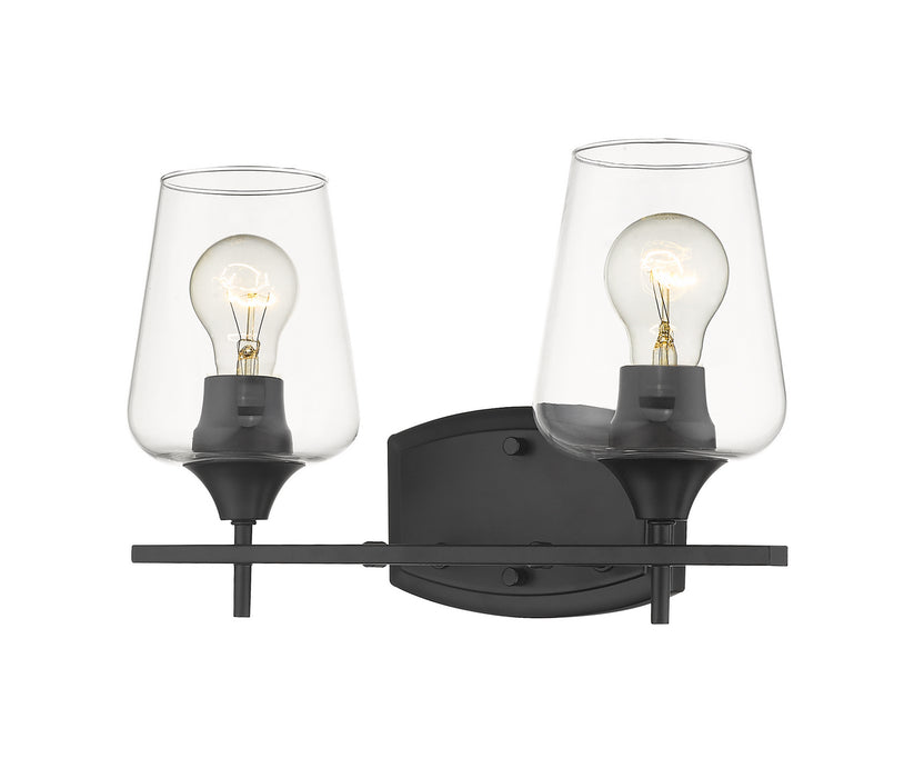 Z-Lite 473-2V-MB Joliet Two Light Vanity, Matte Black Main Image.jpg