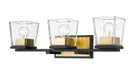 Z-Lite 475-3V-MB-OBR Bleeker Street Three Light Vanity, Matte Black / Olde Brass Main Image.jpg