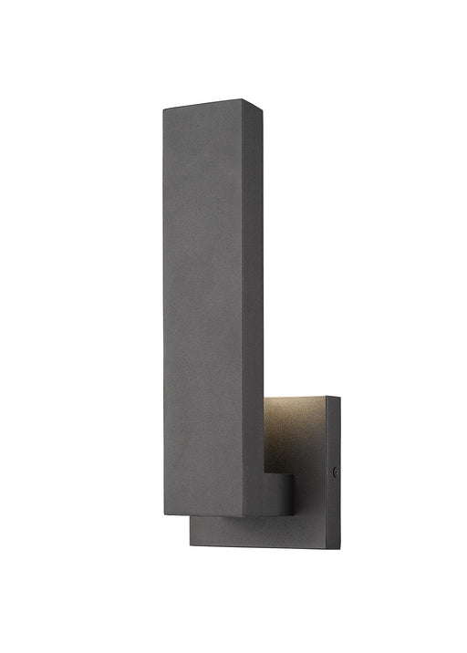 Z-Lite 576S-BK-LED Edge LED Outdoor Wall Sconce, Black Main Image.jpg