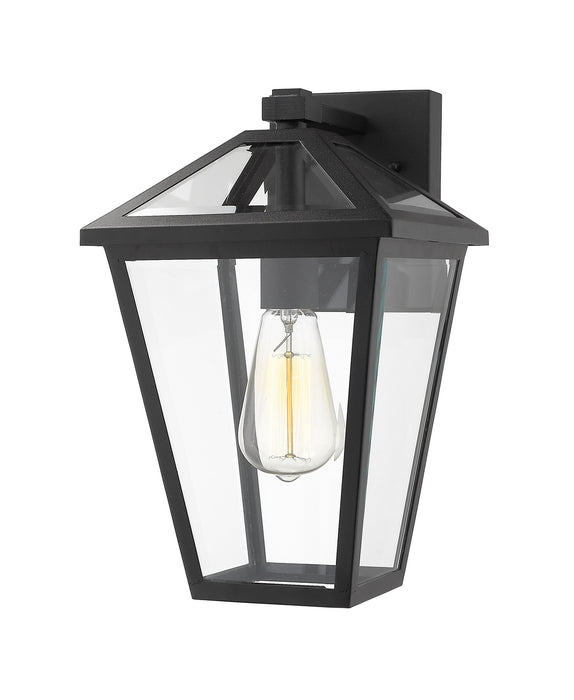 Z-Lite 579M-BK Talbot One Light Outdoor Wall Sconce, Black Main Image.jpg