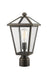 Z-Lite 579PHMR-ORB Talbot One Light Outdoor Post Mount, Oil Rubbed Bronze Main Image.jpg