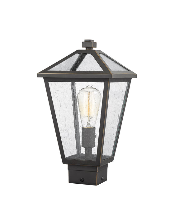 Z-Lite 579PHMS-ORB Talbot One Light Outdoor Post Mount, Oil Rubbed Bronze Main Image.jpg