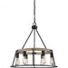 Francis Millar FRM5006GK Farmhouse Chandelier, Grey Ash Main Image.jpg