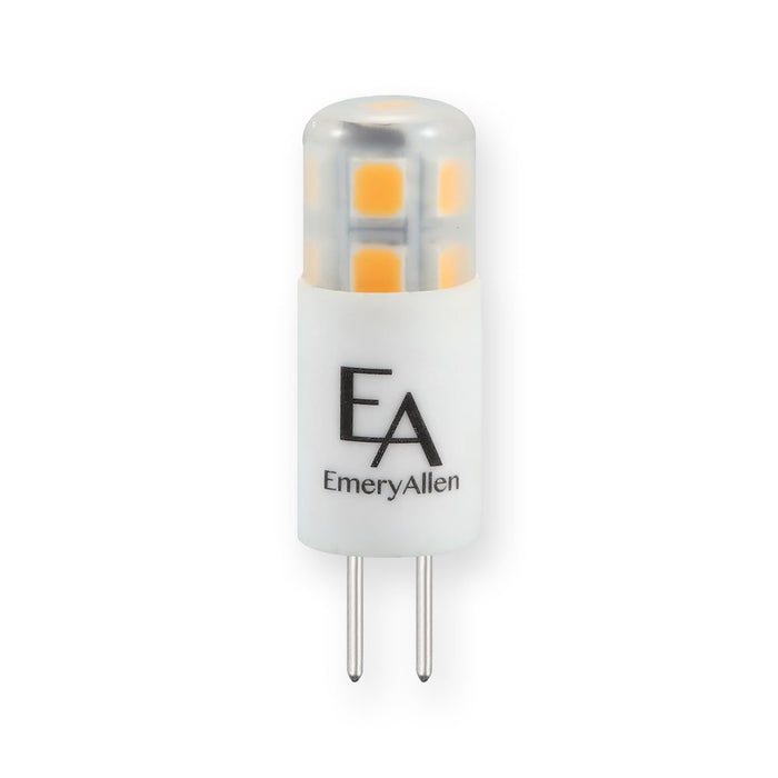 EmeryAllen EA-G4-1.0W-001-309F G4 Bi Pin Base (G4) 12V, 1W, 3000K, 100 Lumens Main Image.jpg