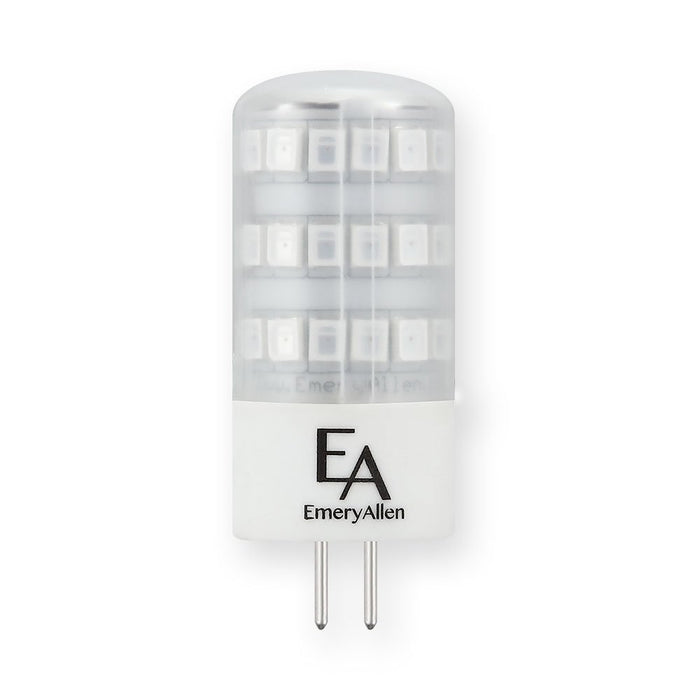 EmeryAllen EA-G4-2.0W-001-AMB G4 Bi Pin Base (G4) 12V Turtle Bulb, 2W, K, 45 Lumens Main Image.jpg