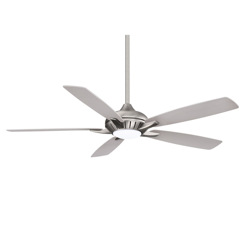 Minka-Aire F1001-BN/SL Dyno XL 60" Ceiling Fan, Brushed Nickel W/ Silver Main Image.jpg