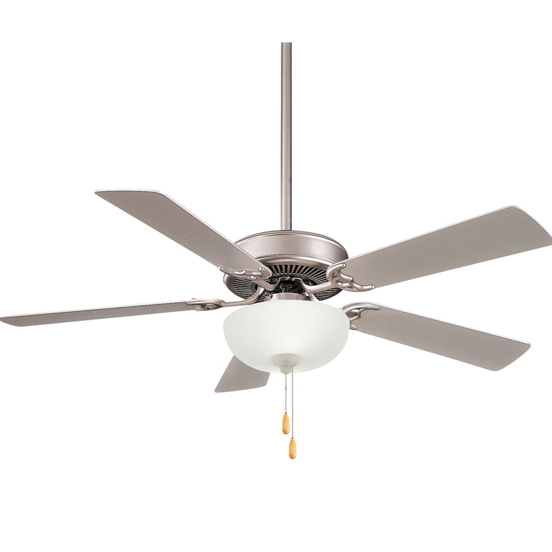 Minka-Aire F448L-BS Contractor II Uni-Pack 52" Ceiling Fan, Brushed Steel Main Image.jpg