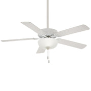 Minka-Aire F448L-WH Contractor II Uni-Pack 52" Ceiling Fan, White Main Image.jpg