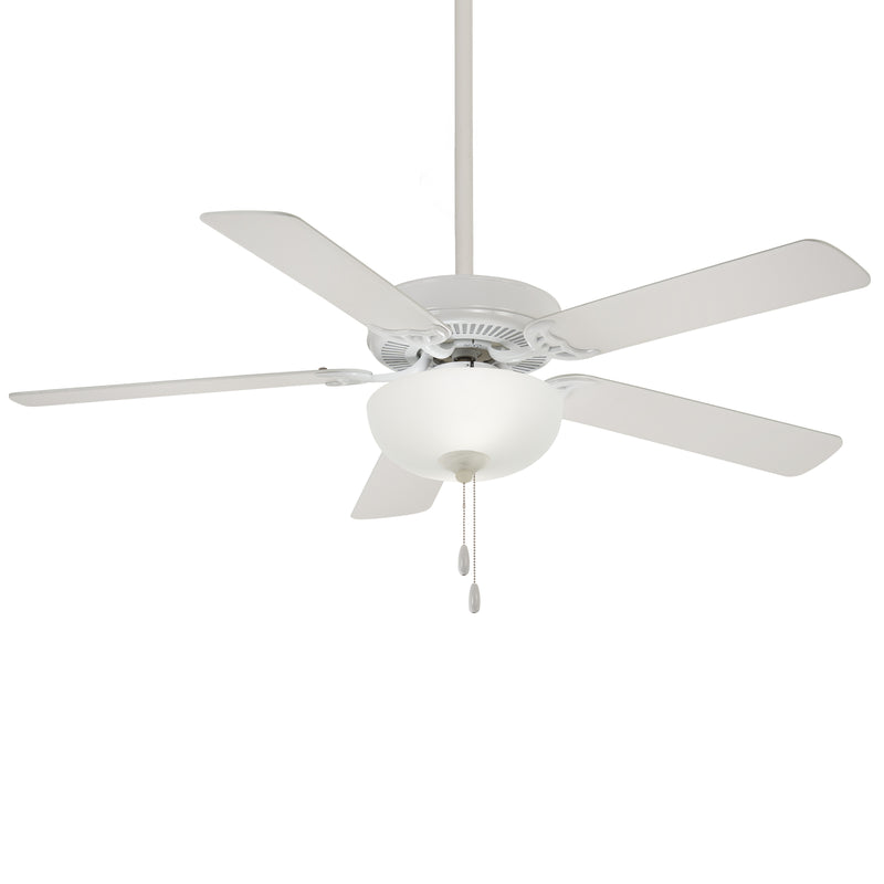 Minka-Aire F448L-WH Contractor II Uni-Pack 52" Ceiling Fan, White Main Image.jpg