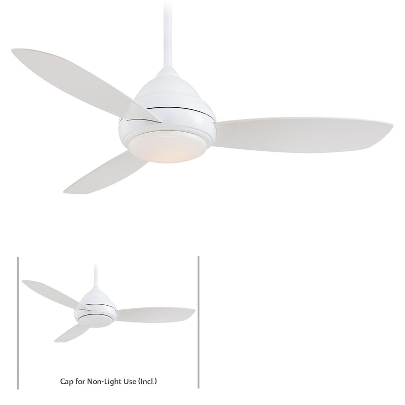 Minka-Aire F516L-WH Concept I LED 44" Ceiling Fan, White Main Image.jpg
