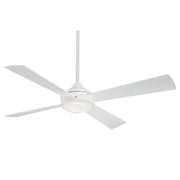 Minka-Aire F521L-WHF Aluma LED 52" Ceiling Fan, Flat White Main Image.jpg