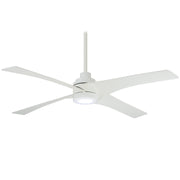 Minka-Aire F543L-WHF Swept 56" Ceiling Fan, Flat White Main Image.jpg