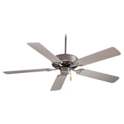Minka-Aire F546-BS Contractor 42" Ceiling Fan, Brushed Steel Main Image.jpg