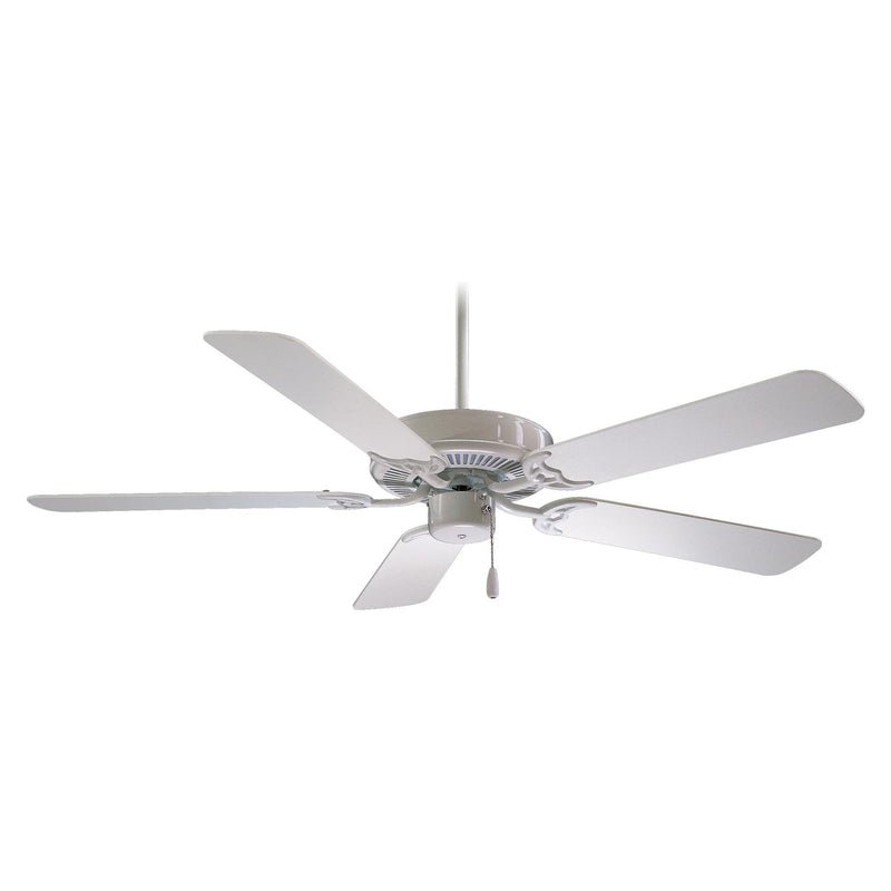Minka-Aire F546-WH Contractor 42" Ceiling Fan, White Main Image.jpg